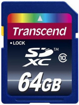 Карта пам'яті Transcend SD 64GB SDXC Class 10