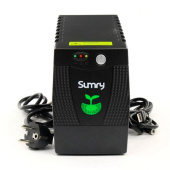 Джерело БЖ UPS FrimeCom SUMRY 600VA USB 360W Offline, 2 євророзетка, корпус: пластик, чорний