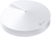 Бездротовий маршрутизатор TP-Link Deco M5(1-pack) AC1300 Whole-Home Wi-Fi Unit, Qualcomm, Dual-Band, 802.11ac/a/b/g/n, 717MHz Quad-core CPU, Bluetooth 4.2, 2 Gigabit Ethernet Ports, 1 USB Type-C Port, 4 internal antennas, 256QAM, MU-MIMO, HomeCare(Parent