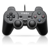 Геймпад Vinga VG1 Black USB 2.0, зворотній звязок