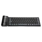 Клавіатура Crown Micro CMK-6001 Bluetooth-бездротова гнучка клавіатура, Rus/Ukr/Eng