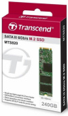 Накопичувач SSD Transcend TS240GMTS820S SSD 240GB, M.2 2280 SSD, SATA3, TLC, EAN: 0760557839934