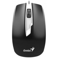 Миша Genius DX-180 USB, Black Тип підключення: дротова; Тип сенсору: оптичний