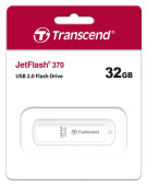 Диск USB Flash Transcend JetFlash 370 32GB USB 2.0 Pure White