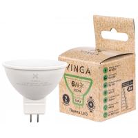 Лампа Vinga світлодіодна (LED), GU5.3, 6 Вт, 4000 К (нейтральний білий), 220 В, енергозберігаюча