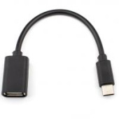 Кабель USB Atcom USB 2.0 AF -> Type-C OTG пакет, довжина 0,1 м