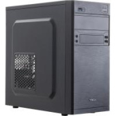 Корпус Vinga CS301B Minitower, Micro - ATX, з блоком живлення, 400 Вт, 1xUSB 3.0, 2xAudio, 2xUSB 2.0