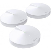 Бездротовий маршрутизатор TP-Link Deco M5(3-pack) AC1300 Whole-Home Wi-Fi System, Qualcomm, Dual-Band, 802.11ac/a/b/g/n, 717MHz Quad-core CPU, Bluetooth 4.2, 2 Gigabit Ethernet Ports, 1 USB Type-C Port, 4 internal antennas, 256QAM, MU-MIMO, HomeCare(Pare