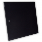 Двері для шаф  CMS настінна серія  MGSWA цільнометалеві 12U чорні (шт.)