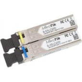 Модуль MikroTik SFP модуль пара SFP-трансіверів, S-35LC20D та  S-53LC20D, T1550nm / R1310nm 1.25 G