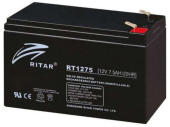 Акумулятор Ritar RT1275B Ємність:7.5Ah, 12V, Розміри: 151х65х93 мм