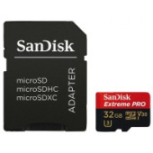 Карта пам'яті SanDisk 32GB microSD class 10 V30 A1 UHS-I U3 4K Extreme P micro-SD (Trans-Flash), 32 Г