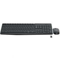 Комплект Logitech MK235 WL USB Black Wireless Desktop (клавіатура+миша) Rus