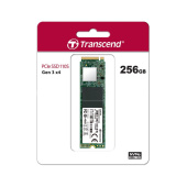Накопичувач SSD Transcend M.2 2280 256GB MTE110S, Тип флеш-пам'яті - 3D TLC NAND, PCI-E 3.0 (x4), 1700