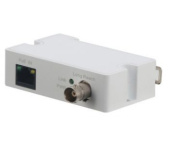 Передавач DAHUA Пристрій для прийому IP відеосигналу по коаксіальному кабелю RG59: 400 м / 100 Мби