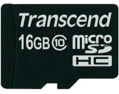 Карта пам'яті Transcend MicroSD 16GB SDHC Class 10