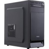 Корпус Vinga CS204B Miditower, ATX, з блоком живлення, 400 Вт, 1xUSB 3.0, 2xAudio, 2xUSB 2.0