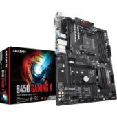 Материнська плата Gigabyte (B450 GAMING X) AMD B450, DDR4, 64 ГБ   2 x PCI-E 2.x x1, 1x PCI-Ex 3.0 x16 (PCIEX16), 1x PCI-Ex 3.0 x16 (PCIEX4), 1 x M.2, 1 x TPM, 6 x Sata 6.0 Gb/s, 1-х USB 2.0, 1