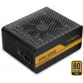 Блок живлення Vinga 550w, ATX, 80 PLUS Gold, активний, вентилятор, 1x120 мм