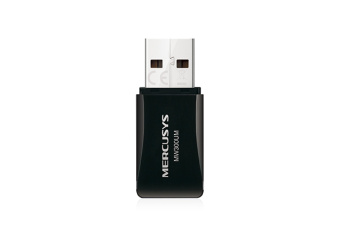 Бездротовий мережевий адаптер MERCUSYS MW300UM, N300 mini, USB2.0