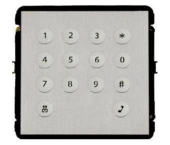 IP домофон DAHUA Модуль з клавіатурою для модульної домофонної системи. Матеріал: метал
