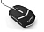Миша Flyper Deluxe FDS-315 USB+PS/2, Black, оптична, Mini, прогумований корпус, ультратонкий кабель, 1000 dpi
