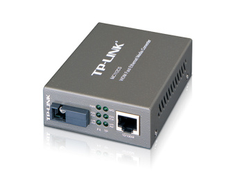 Медіаконвертер TP-Link MC112CS 10/100M RJ45 to 100M single-mode SC fiber Converter, Full-duplex,Tx:1