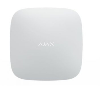 Інтелектуальна централь AJAX Ajax Hub Plus біла (GSM+Ethernet+Wi-Fi+3G)